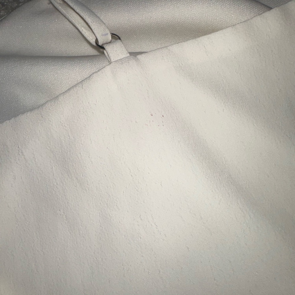 White Ruffled Mini Dress - Picture 10 of 13